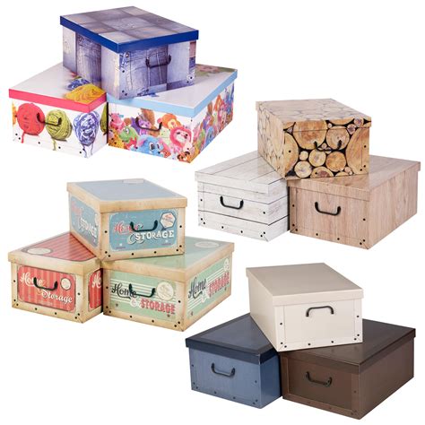 elegant storage boxes with lids